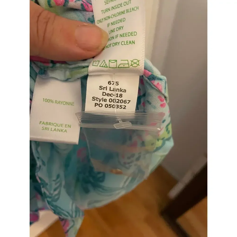 Lilly Pulitzer NWT Lillith Tunic Dress: Sway this Way Size M - Picture 8 of 8